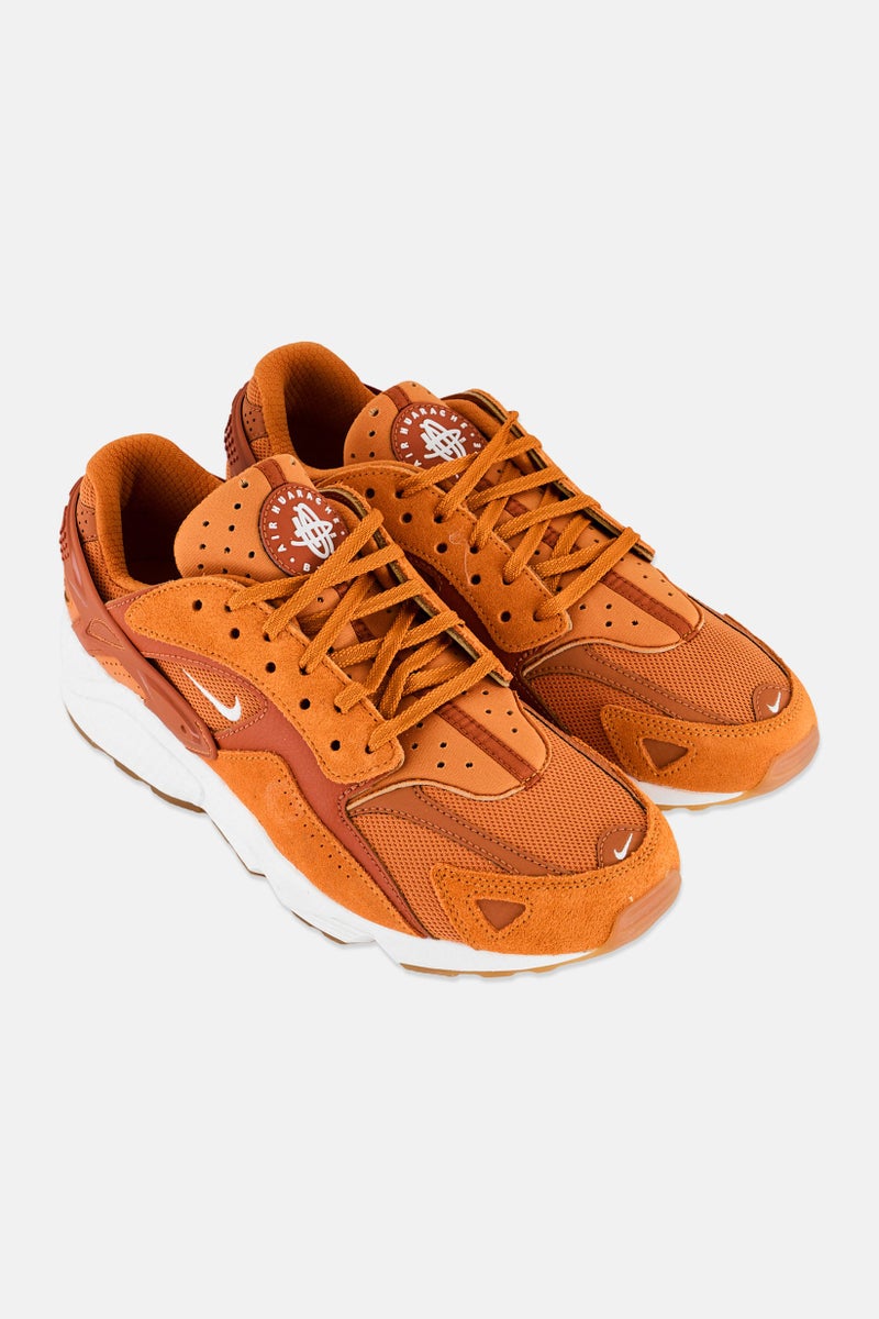 Nike Men Air Huarache Runner Lace Up Running Shoes, Rust - Image 3